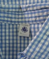 PETIT BATEAU（プチバトー）シャツ 青 サイズ:152(13T-14T) キッズ/2200613915205