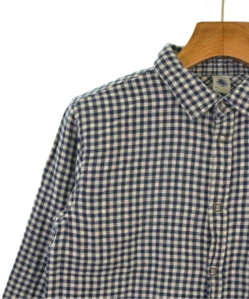 PETIT BATEAU（プチバトー）シャツ 紺 サイズ:152(13T-14T) キッズ/2200613915212