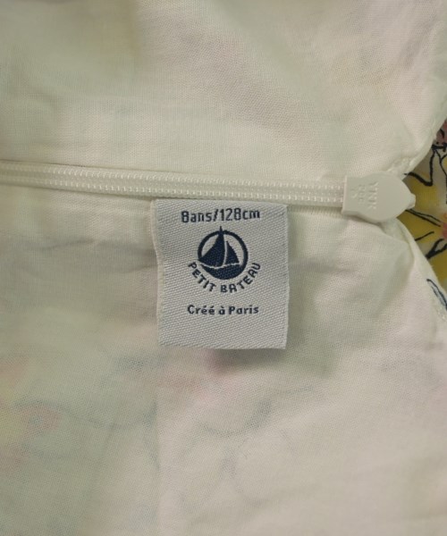 PETIT BATEAU（プチバトー）ワンピース（その他） 白 サイズ:130(9T-10T) キッズ/2200631396109
