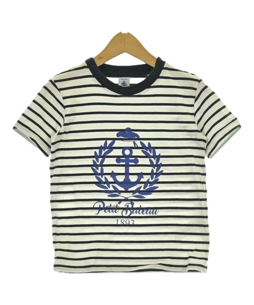 PETIT BATEAU(プチバトー)Tシャツ・カットソー 白 サイズ:130(9T-10T)/2200645686180