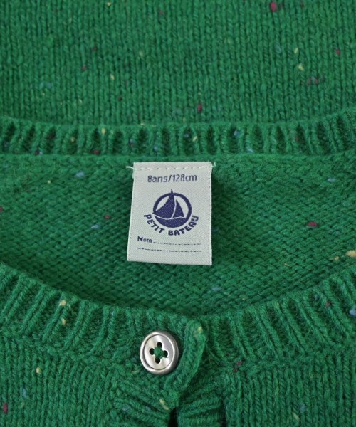 PETIT BATEAU（プチバトー）ニット 緑 サイズ:128(9T-10T) キッズ/2200650940031