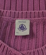 PETIT BATEAU（プチバトー）ニット 紫 サイズ:80(12M) キッズ/2200651016025