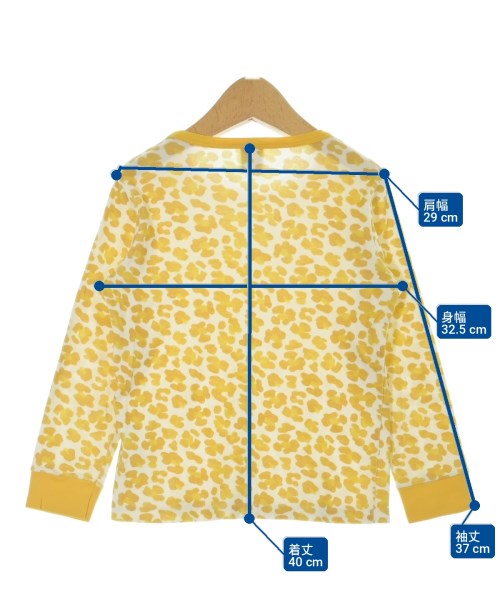 PETIT BATEAU（プチバトー）Tシャツ・カットソー 黄 サイズ:120(7T-8T) キッズ/2200700855100