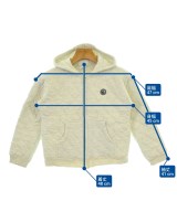 PETIT BATEAU（プチバトー）パーカー 白 サイズ:128(9T-10T) キッズ/2200661319017