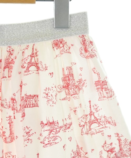 PETIT BATEAU（プチバトー）スカート（その他） 白 サイズ:120(7T-8T) キッズ/2200667007048