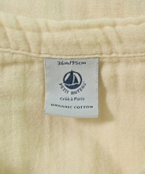 PETIT BATEAU（プチバトー）シャツ 白 サイズ:95(36M) キッズ/2200707647074