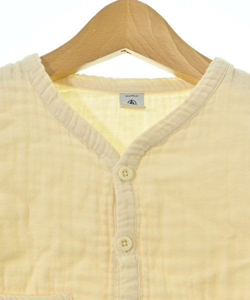 PETIT BATEAU（プチバトー）シャツ 白 サイズ:95(36M) キッズ/2200707647074
