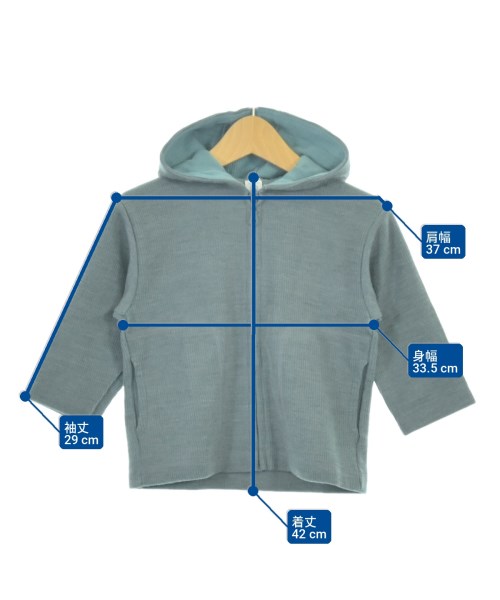 PETIT BATEAU（プチバトー）パーカー 青 サイズ:94(24M) キッズ/2200717450428