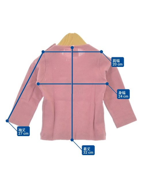 PETIT BATEAU（プチバトー）ニット ピンク サイズ:81(12M) キッズ/2200717450435