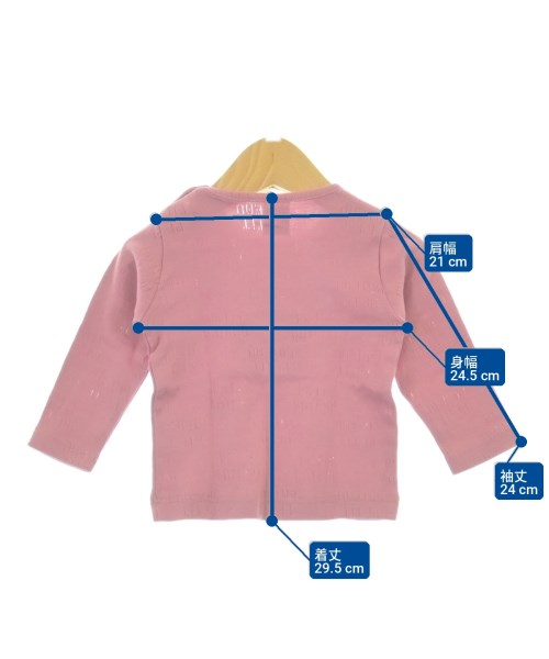 PETIT BATEAU（プチバトー）ニット ピンク サイズ:74(6M) キッズ/2200717450442