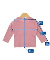 PETIT BATEAU（プチバトー）ニット ピンク サイズ:74(6M) キッズ/2200717450442