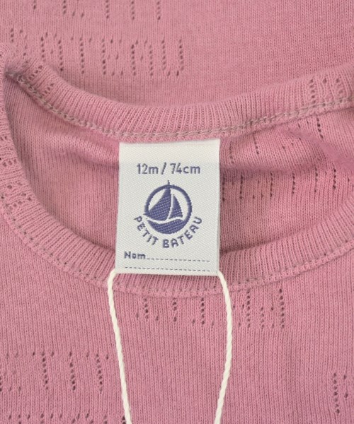 PETIT BATEAU（プチバトー）ニット ピンク サイズ:74(6M) キッズ/2200717450459