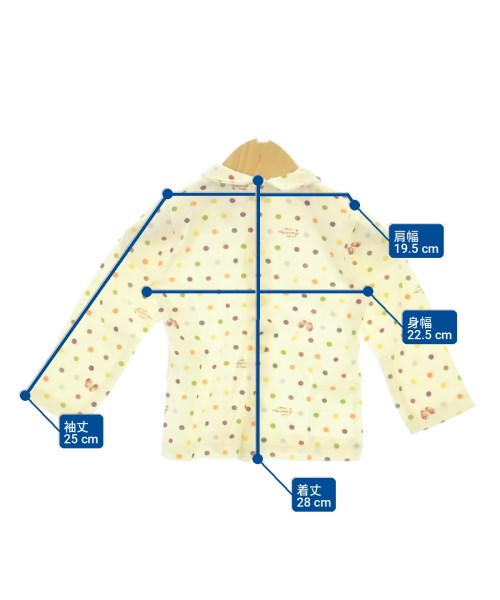 PETIT BATEAU（プチバトー）Tシャツ・カットソー 白 サイズ:74(6M) キッズ/2200717450473