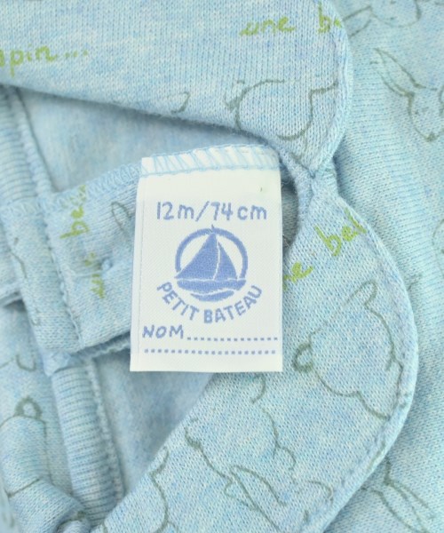 PETIT BATEAU（プチバトー）Tシャツ・カットソー 青 サイズ:74(6M) キッズ/2200717450480
