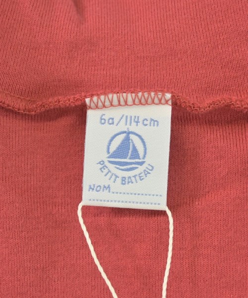 PETIT BATEAU（プチバトー）Tシャツ・カットソー 赤 サイズ:114(5T-6T) キッズ/2200717450510