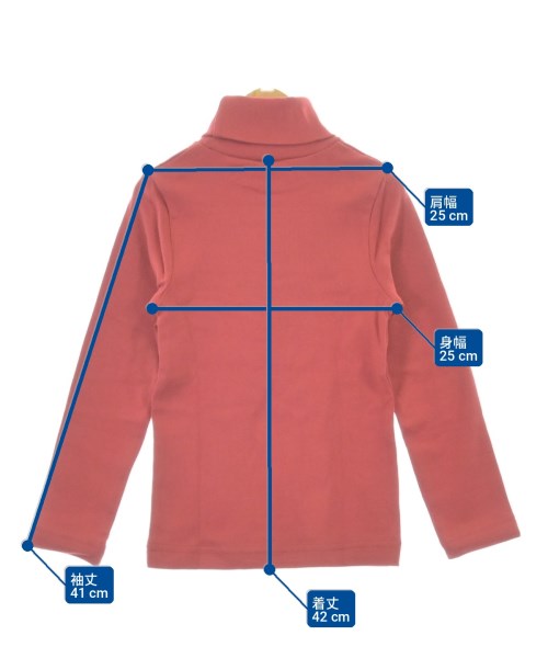 PETIT BATEAU（プチバトー）Tシャツ・カットソー 赤 サイズ:114(5T-6T) キッズ/2200717450510