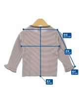 PETIT BATEAU（プチバトー）Tシャツ・カットソー 茶 サイズ:81(12M) キッズ/2200717450534