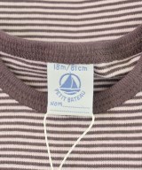 PETIT BATEAU（プチバトー）Tシャツ・カットソー 茶 サイズ:81(12M) キッズ/2200717450541