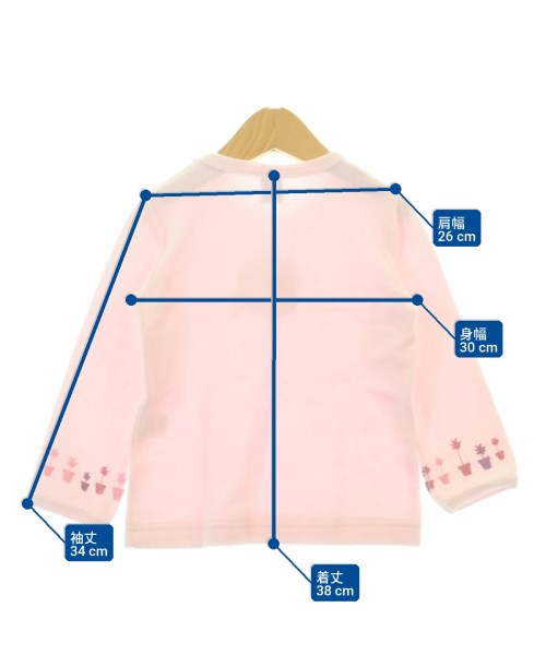 PETIT BATEAU（プチバトー）ワンピース（その他） ピンク サイズ:102(3T-4T) キッズ/2200717450572