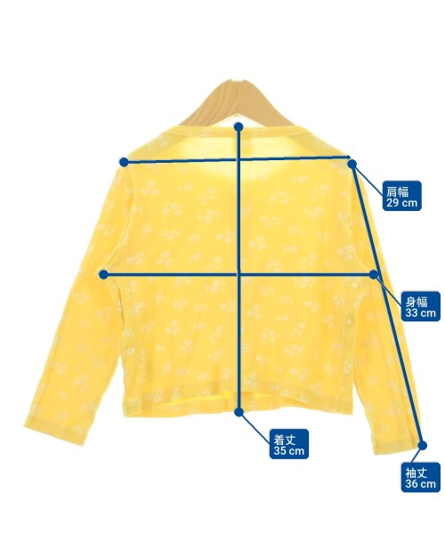PETIT BATEAU（プチバトー）Tシャツ・カットソー 黄 サイズ:104(3T-4T) キッズ/2200718761097