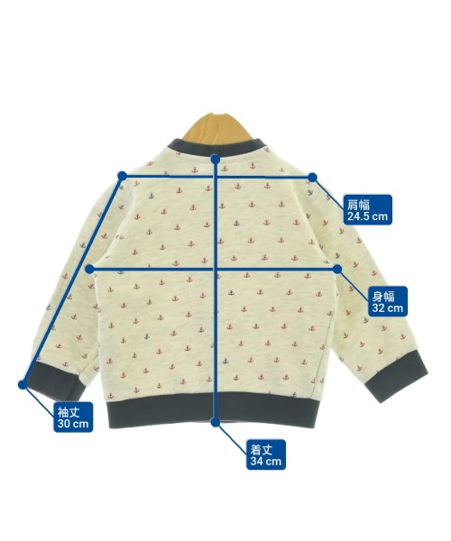 PETIT BATEAU（プチバトー）スウェット グレー サイズ:86(24M) キッズ/2200682326186