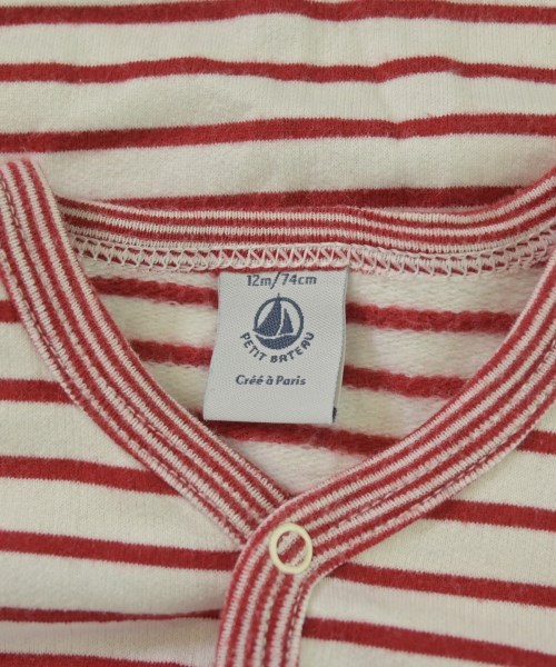 PETIT BATEAU（プチバトー）ワンピース（その他） 赤 サイズ:74(6M) キッズ/2200679536086