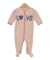 PETIT BATEAU（プチバトー）ワンピース（その他） 赤 サイズ:74(6M) キッズ/2200679536086