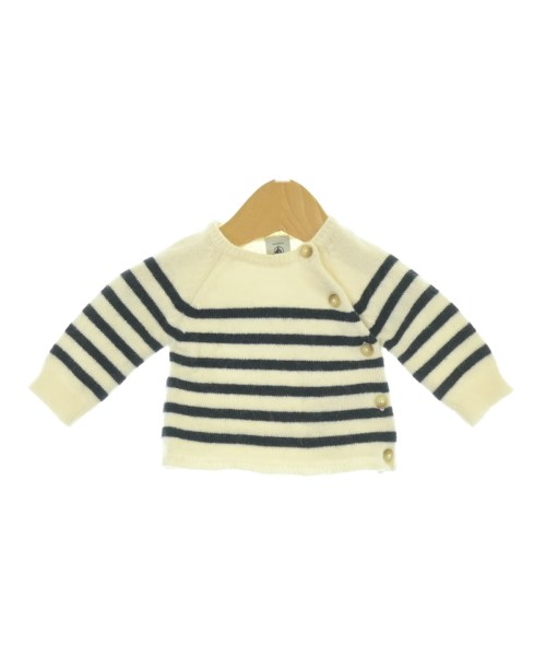 PETIT BATEAU(プチバトー)ニット 白 サイズ:60(3M)/2200679536093