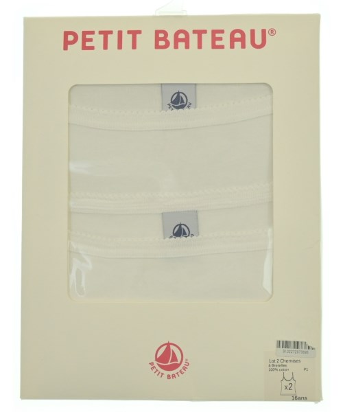 PETIT BATEAU(プチバトー)Tシャツ・カットソー 白 サイズ:160(15T-16T)/2200684457239