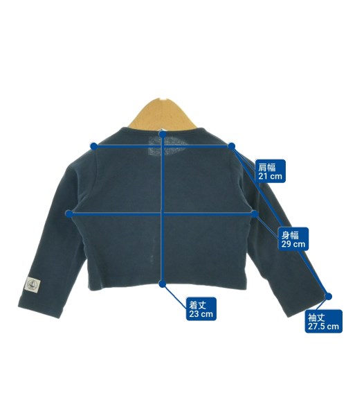 PETIT BATEAU（プチバトー）Tシャツ・カットソー 紺 サイズ:74(6M) キッズ/2200680233219