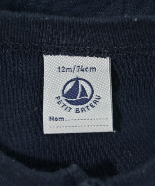 PETIT BATEAU（プチバトー）Tシャツ・カットソー 紺 サイズ:74(6M) キッズ/2200688468088