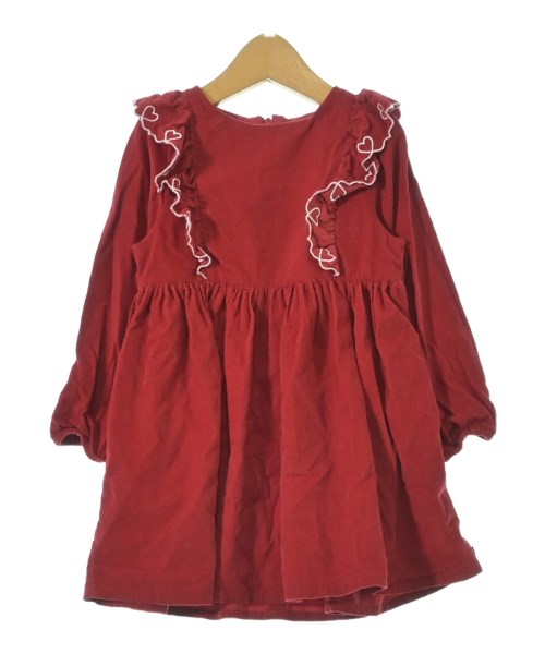 PETIT BATEAU(プチバトー)ワンピース（その他） 赤 サイズ:110(5T-6T)/2200685312025