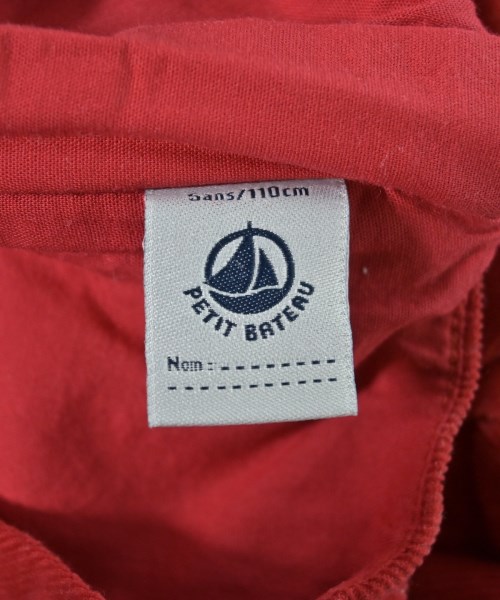 PETIT BATEAU（プチバトー）ワンピース（その他） 赤 サイズ:110(5T-6T) キッズ/2200685312025