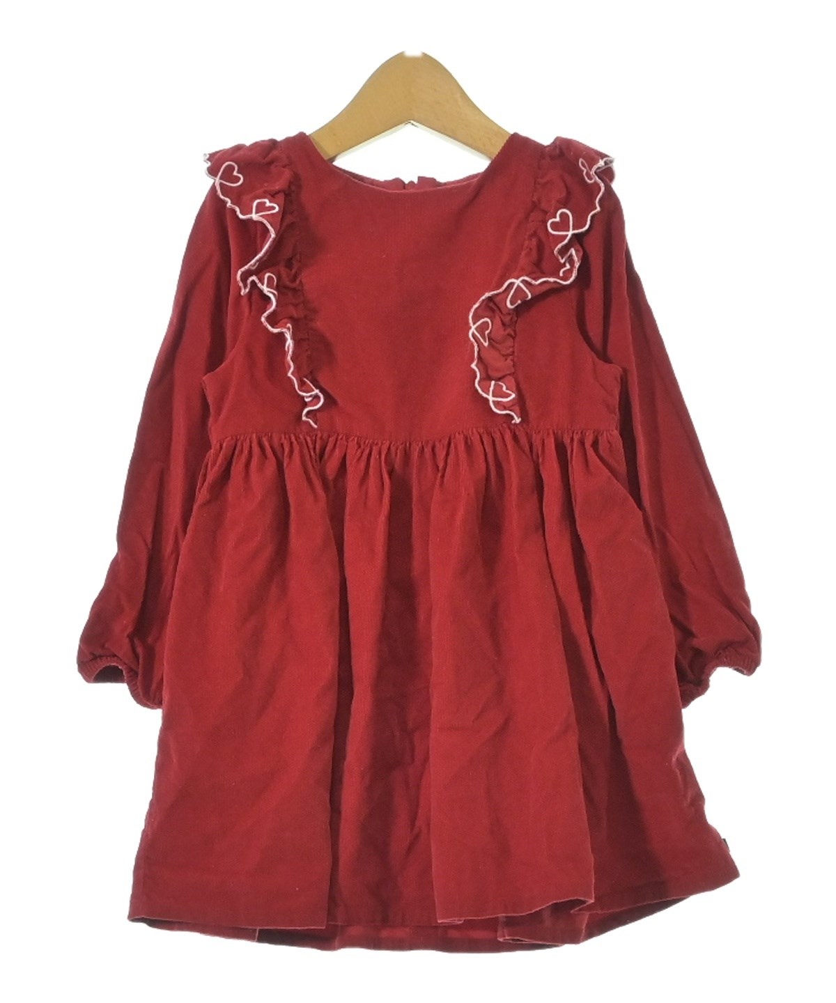 PETIT BATEAU（プチバトー）ワンピース（その他） 赤 サイズ:110(5T-6T 