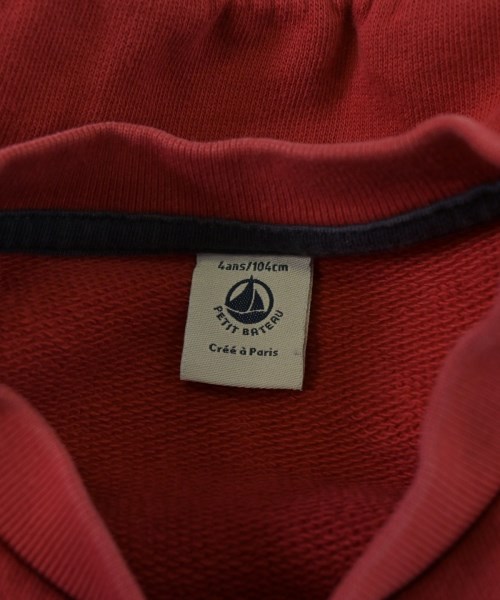 PETIT BATEAU（プチバトー）スウェット 赤 サイズ:104(3T-4T) キッズ/2200685563069