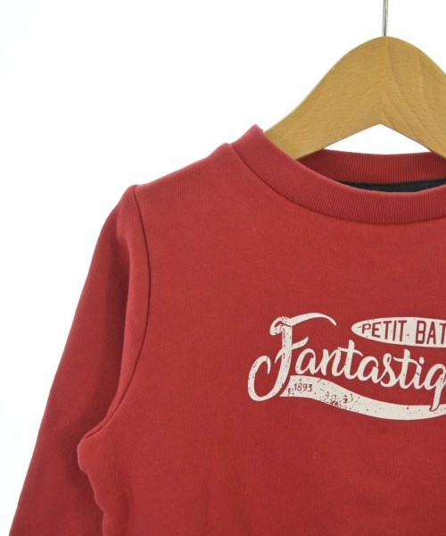 PETIT BATEAU（プチバトー）スウェット 赤 サイズ:104(3T-4T) キッズ/2200685563069