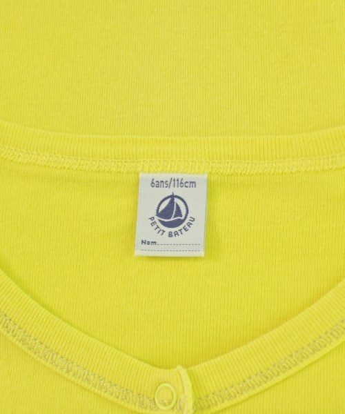 PETIT BATEAU（プチバトー）Tシャツ・カットソー 黄 サイズ:116(7T-8T) キッズ/2200693145035