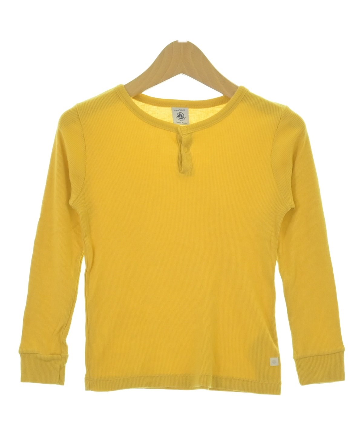 PETIT BATEAU（プチバトー）Tシャツ・カットソー 黄 サイズ:116(7T-8T