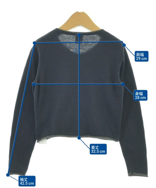 PETIT BATEAU（プチバトー）ニット 紺 サイズ:116(7T-8T) キッズ/2200693145059
