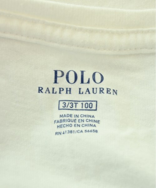 Polo Ralph Lauren（ポロラルフローレン）Tシャツ・カットソー 白 サイズ:100(3T-4T) キッズ/2200511326035