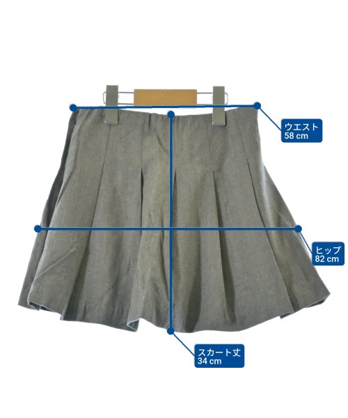 Polo Ralph Lauren（ポロラルフローレン）スカート（その他） グレー サイズ:130(9T-10T) キッズ/2200635152046