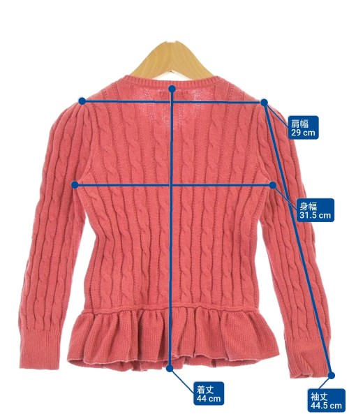 Polo Ralph Lauren（ポロラルフローレン）ニット ピンク サイズ:120(7T-8T) キッズ/2200635419019