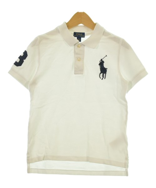 Polo Ralph Lauren(ポロラルフローレン)Tシャツ・カットソー 白 サイズ:120(7T-8T)/2200634323102