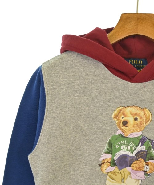 Polo Ralph Lauren（ポロラルフローレン）パーカー グレー サイズ:M(120cm位) キッズ/2200632181421