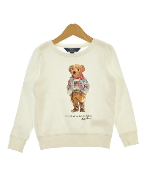Polo Ralph Lauren(ポロラルフローレン)スウェット 白 サイズ:110(5T-6T)/2200636550100