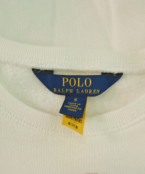 Polo Ralph Lauren（ポロラルフローレン）スウェット 白 サイズ:110(5T-6T) キッズ/2200636550100