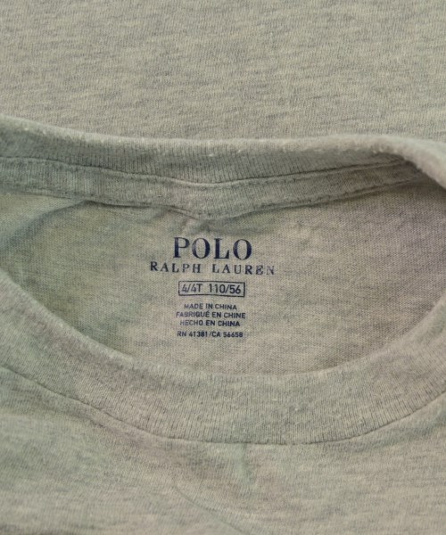 Polo Ralph Lauren（ポロラルフローレン）Tシャツ・カットソー グレー サイズ:110(5T-6T) キッズ/2200622191270