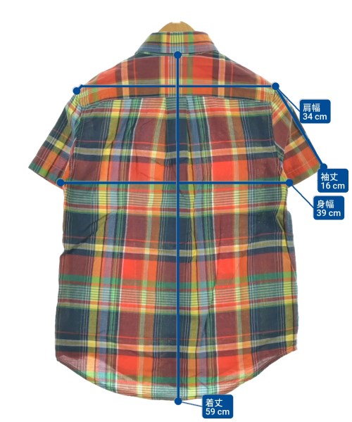 Polo Ralph Lauren（ポロラルフローレン）シャツ オレンジ サイズ:120(7T-8T) キッズ/2200633915117