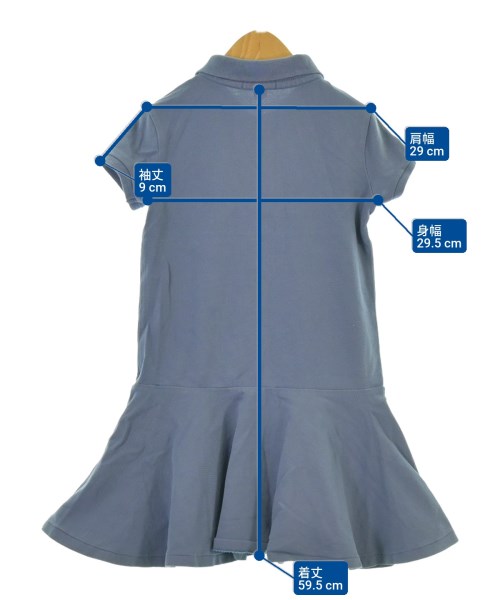 Polo Ralph Lauren（ポロラルフローレン）ワンピース（その他） 青 サイズ:5(100cm位) キッズ/2200639236087