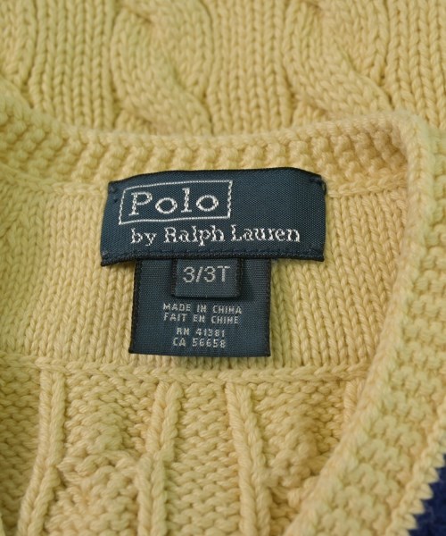 Polo Ralph Lauren（ポロラルフローレン）ニット 白 サイズ:100(3T-4T) キッズ/2200624458111